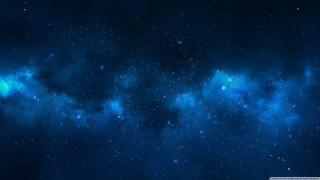 Dark blue background stars clouds - blue background free wallpaper