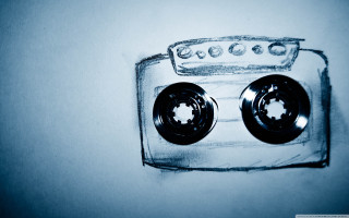 Stove drawing two knobs hole - analog free wallpaper