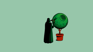 Person standing green tree ball - a green ball free wallpaper