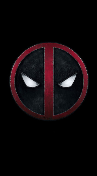 Deadpool logo white eyes red - eddie mendoza free wallpaper for mobile