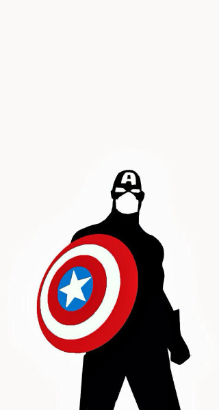 Captain america costume man holding 2 - americo makk free wallpaper for mobile
