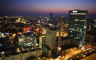 Tokyo night cityscape lights ferriswheel - de hirsh margule free wallpaper
