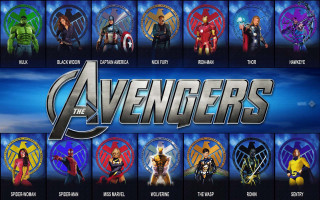 Avengers character list movie poster - avgust černigoj free wallpaper