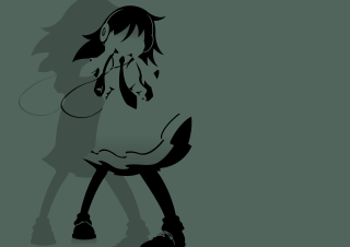 Girl horse shadow wall behind - a horse in the foreground free wallpaper