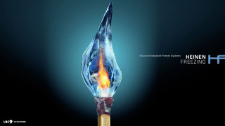 Blue yellow flame black background - a flame free wallpaper for desktop