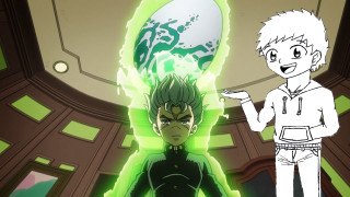 Cartoon boy girl room green - menacing free wallpaper