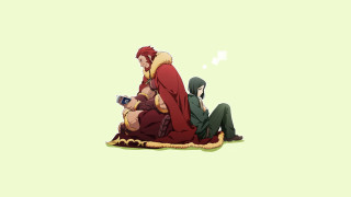 Couple people sitting rug green - a white cloud free wallpaper