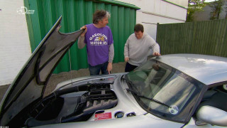 Man looking car hood open - a wrench free wallpaper