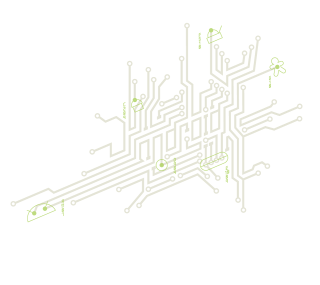 Circuit board green line white - objective abstraction free wallpaper for tablet
