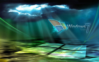Computer screen windows7 logo sky 3 - felipe seade free wallpaper
