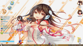 Desktop girl knife sword dress - rtx free wallpaper