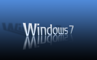 Shiny metal windows7 logo blue - shiny free wallpaper for desktop