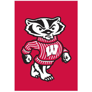 Badger mascot red background white - allan brooks free wallpaper for tablet
