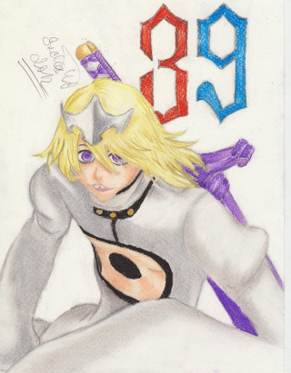 Woman sword nine name chest - a manga drawing free wallpaper for mobile