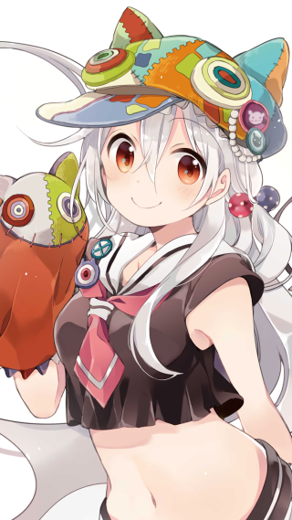 Woman hat fish toy pixel - a fish free wallpaper for mobile