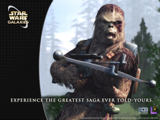 Star wars character sword bear - his hand and a caption free wallpaper