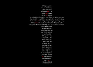 Cross poem black background red 2 - a poem free wallpaper