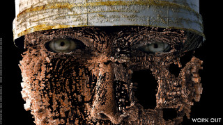 Hat face words closeup black - david firth free wallpaper