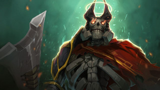 Demonic demon sword mask head - a demonic looking demon free wallpaper for desktop