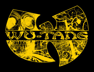 Yellow black logo wu tang - yellow free wallpaper