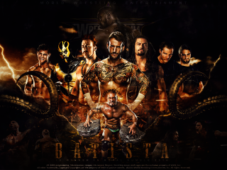 Men group dark background lightning - bryan organ free wallpaper