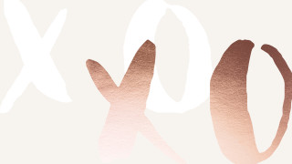 Close up white brown background - abstract brush stroke free wallpaper