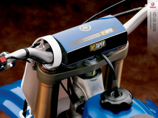 Motorcycle engine handlebars blue silver - airbrush free wallpaper for desktop
