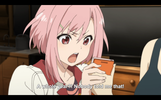 Girl pink hair cell phone - me free wallpaper