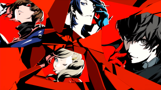 Anime characters red background black - red background free wallpaper