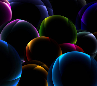 Dark room balls together bunch - elizabeth murray free wallpaper for tablet