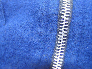 Zipper blue blanket white stitching - cao buxing free wallpaper