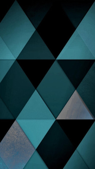 Black blue checkered pattern background - geometric abstract art free wallpaper for mobile