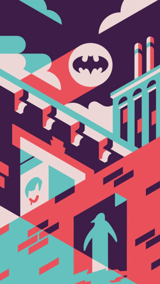 Batman symbol building red arrow - a red arrow free wallpaper for mobile