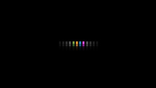 Black background multicolored line abstract - the middle of it free wallpaper