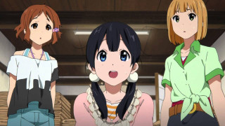 Anime girls room ceiling fan - three anime girl free wallpaper for desktop