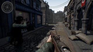 City street gun aiming serial - free gaming wallpaper for desktop