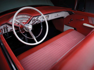 Red white car dashboard steering - interior free wallpaper for desktop