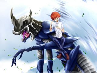 Boy blue monster red hair - a red hair free wallpaper