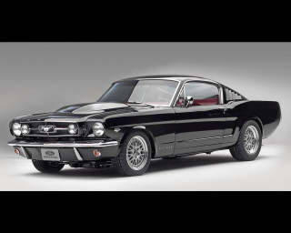 Black mustang red stripe hood - the hood and the hood free wallpaper