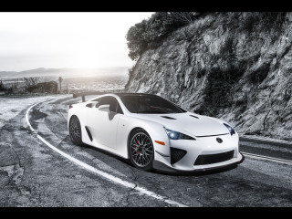 White sports car winding road - winding free wallpaper for desktop