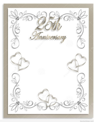 25th anniversary hearts flowers gold - paper texture free wallpaper for mobile