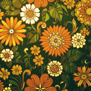 Flowers leaves green background swirly - free flowers wallpaper for tablet