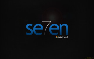 Black background se7en blue letters - blue letter free wallpaper