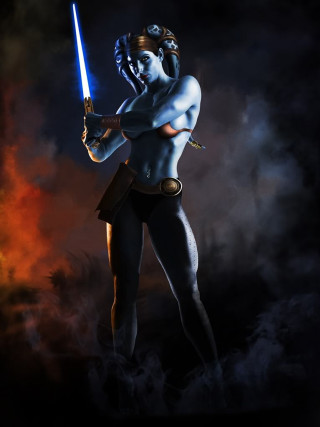 Man sword body painted star - aleksi briclot free wallpaper for mobile