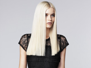 Woman blonde hair black dress 2 - barbizon school free wallpaper