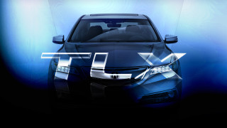 Car blue background white arrow - the front of its free wallpaper for desktop