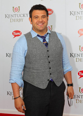 Man smiling redcarpet vest tie - a blue shirt free wallpaper for mobile