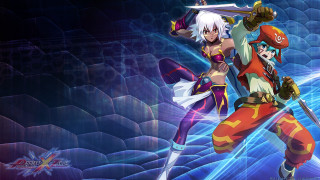 Anime characters blue background wave - cedric seaut keos masons free wallpaper