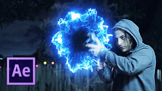 Man holding blue light purple - anamorphic len free wallpaper for desktop