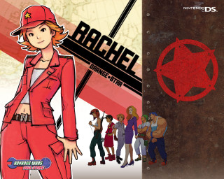 Cartoon woman red suit red - a red star free wallpaper